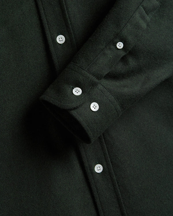 Portuguese Flannel Teca Shirt Forest Herren Hemd grün