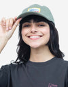 Olow Casquete Six Panel Carlton Cap Unisex salbeigrün
