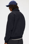 Elvine Narian Woll Jacken Grey Check Herren Wolljacke grau