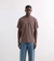 Edmmond Studios Duck Patch Plain Chocolate T-Shirt Herren braun