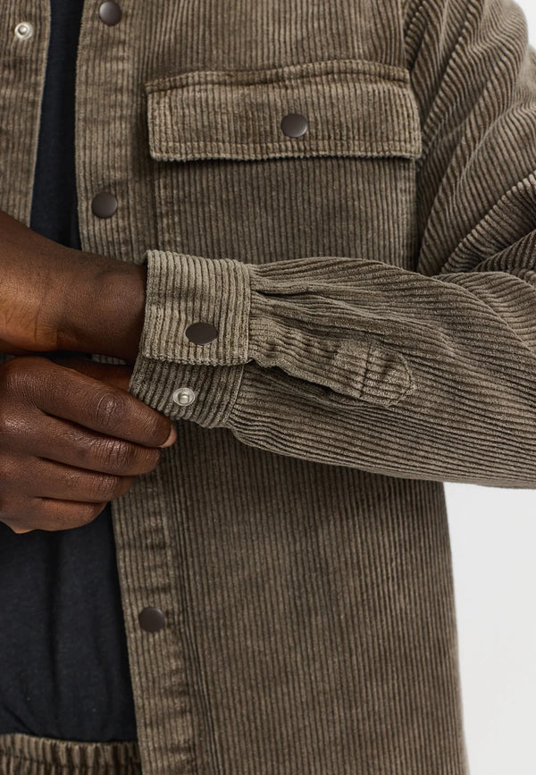 Revolution Worker Overshirt Brown Hemd Herren braun