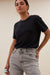 By-Bar Holy Logo Top Black Damen Shirt schwarz