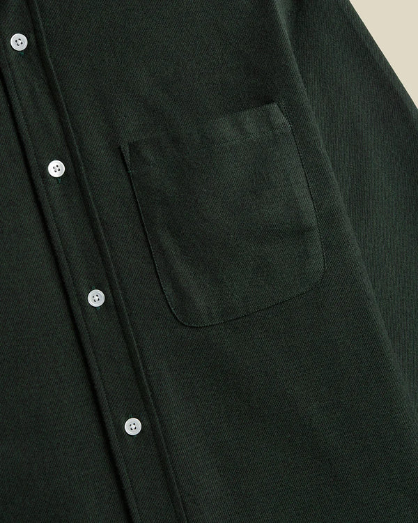 Portuguese Flannel Teca Shirt Forest Herren Hemd grün