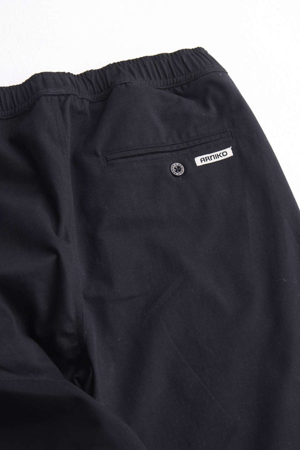 Arniko Jin Plus Pants Black Unisex Bio-Baumwolle schwarz