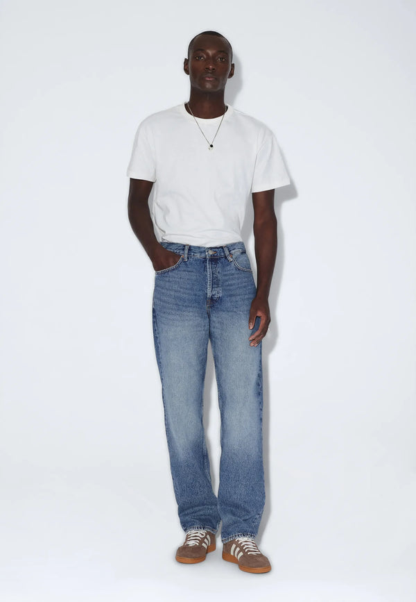 Dr. Denim Dash Straight Denim Jeans Hose Herren Stream Sky Fade