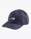 Wemoto Cotton Twill 6-Panel Cap Ice Navy Blue Dunkelblau