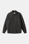 About Companions Simon Black Olive Eco Flannel Shirt Hemd Herren olivgrün