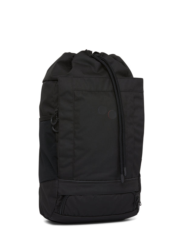 pinqponq Blok Medium Rooted Black Backpack Rucksack schwarz