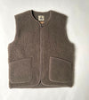 Coldbreaker Pepitko Wool Vest Wollweste Mouse braun unisex