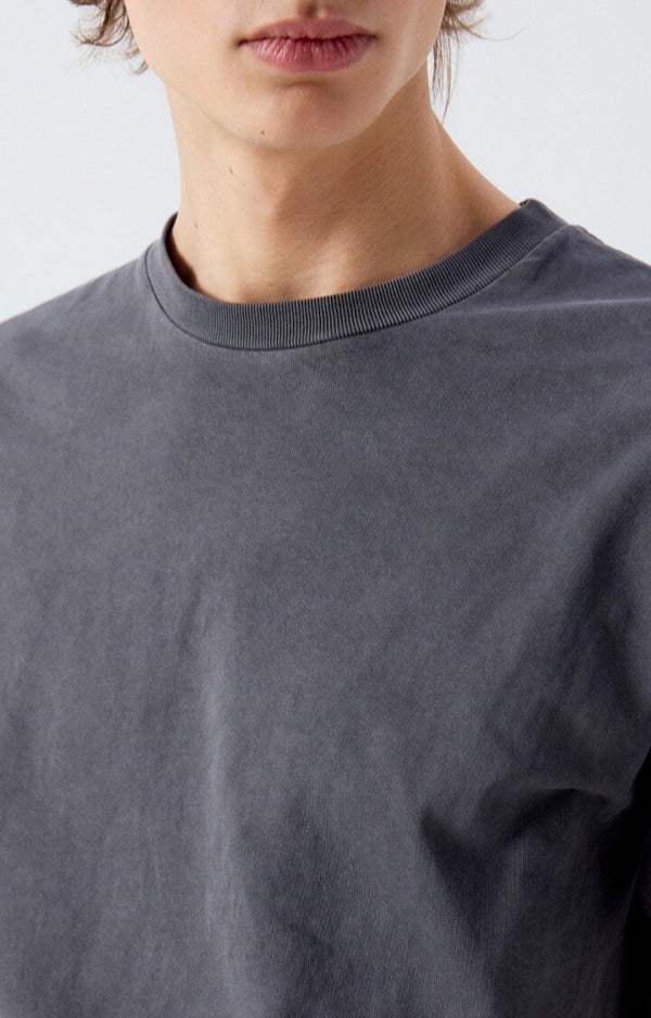 American Vintage Fizvalley T-Shirt Carbone Herren Dunkelgrau