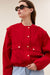 By-Bar Maggie Zip Jacket Jacke rot