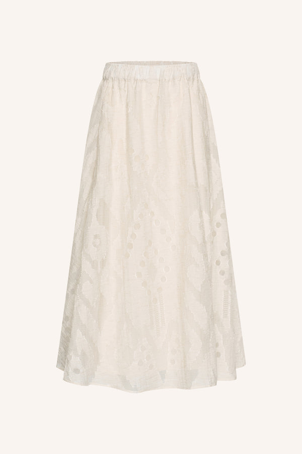 By-Bar Juta Mist Skirt Rock Damen creme
