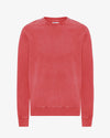 Colorful Standard Classic Organic Crew Sweatshirt Faded Red Unisex rot