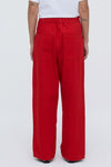 Our Sister Animal P Damen Cargo Hosen rot