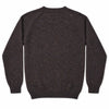 Harley of Scotland Herrenpullover Dunkelbraun bunt meliert Rückansicht