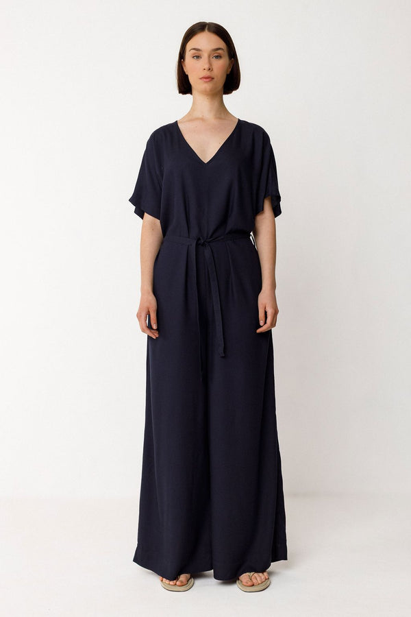 SKFK Kaie Jumpsuit Damen Einteiler navy