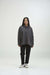 Arniko Tahira Flanellhemd Black Melange One Size Bio-Baumwolle schwarz