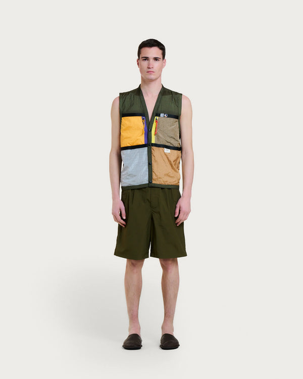 Homecore Light Vest Army Green Weste Herren grün