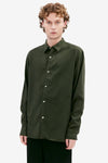 Elvine Ossian Shelter Green Shirt Hemd Herren dunkelgrün