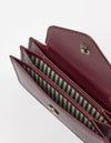 O MY BAG Harmonica Wallet Cherry Red Portemonnaie Geldbörse rot