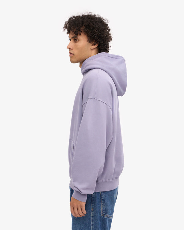 Colorful Standard Purple Jade Oversized Hood Herren helllila