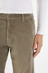 Dawn Mane Relaxed Straight Cord Hose Herren cognac hellbraun