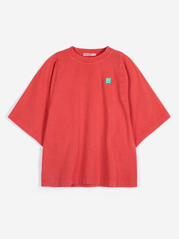 Bobo Choses Monster Mug BC Loose Fit T-Shirt Damen rot