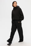 Elvine Disa Black Damen Wasserdichte Jacke Kapuze schwarz