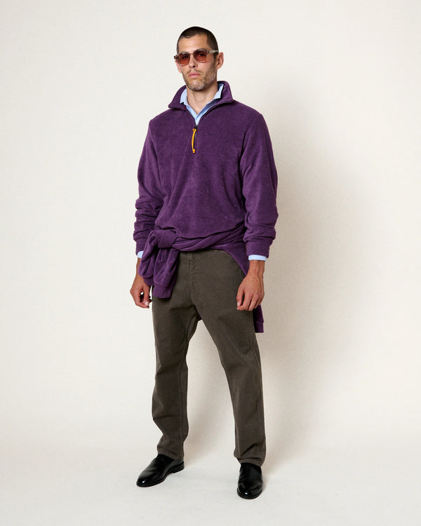 Homecore Atys Half-Zip Sweatshirt Grape Herren violett