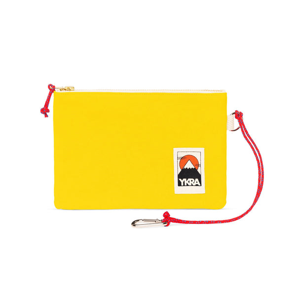 YKRA Pouch Stofftasche gelb