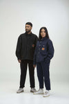 Arniko JP Overshirt Black Unisex Wollmix schwarz