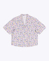 WEMOTO Camp Collar Blouse Damen Bluse powder