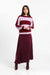 Suite13Lab Babol Jumper Stripes Brick Damen Sweater Strickpullover Streifen rotbraun