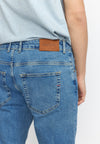 Revolution Loose Fit Jeans Herren 5 Pocket blau