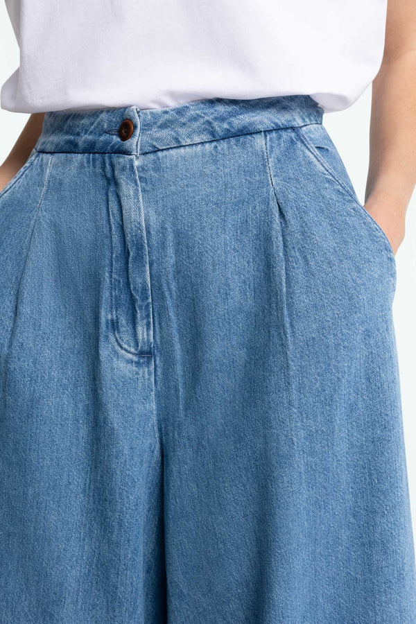 Kings of Indigo Elsa Pant Hose Damen blau