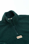 Arniko Moha Half Zip Fleecejacke Forest Unisex Recycelt grün
