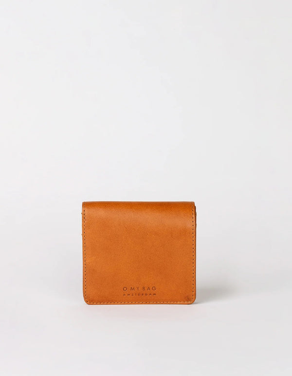 O My Bag Alex Fold-Over Wallet Classic Leder Cognac Portemonnaie unisex