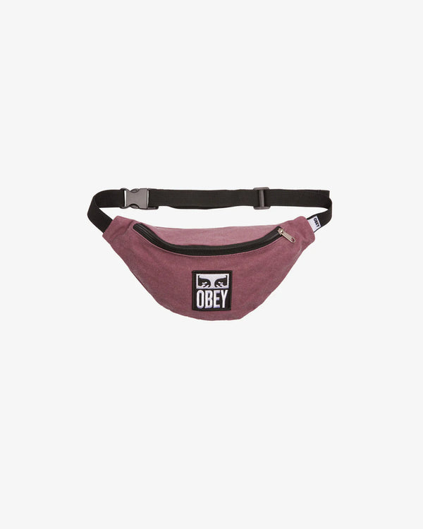 Obey Wasted Hip Bag II unisex Bauchtasche burgunder