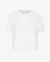 Colorful Standard Organic Boxy Crop Tee Optical White Damen T-Shirt weiß