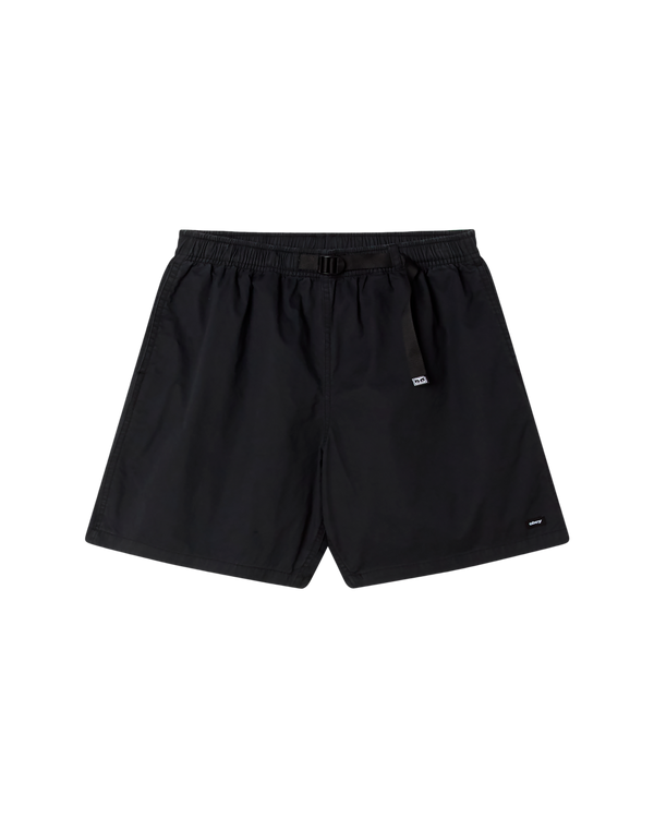 Obey Black Faded Wash Easy Trail Short Herren schwarz