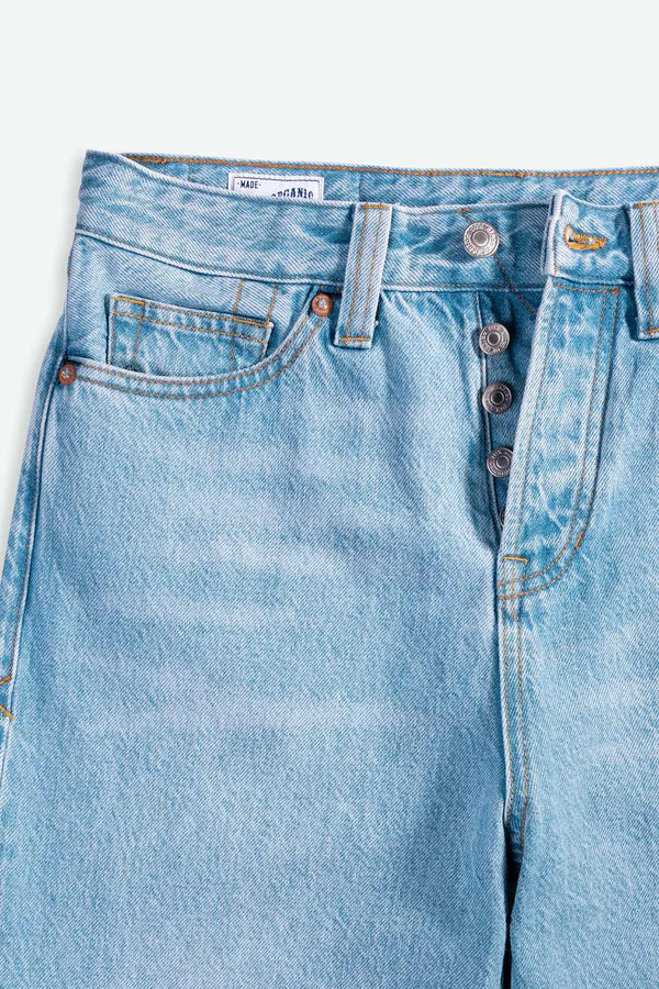 Kings Of Indigo Noah Super Light Used Jeans Unisex Five Pocket blau
