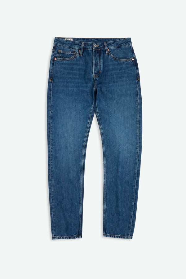 Kings Of Indigo Jerrick Lewisboro Mid Used Jeans Hose Herren Blau