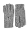 Hestra Basic Wool Glove Handschuh unisex grau