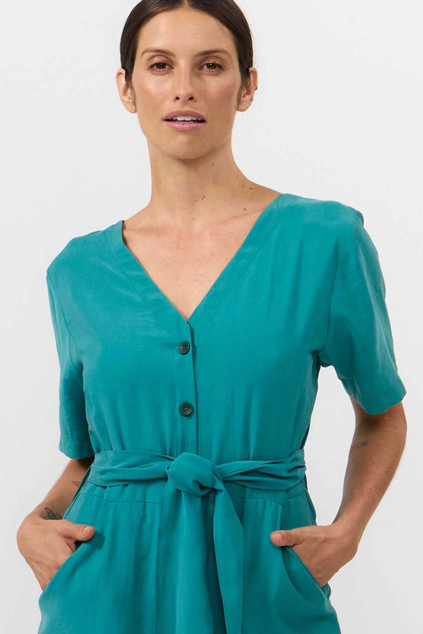 Suite 13 Teal Nalon Jumpsuit Damen grün