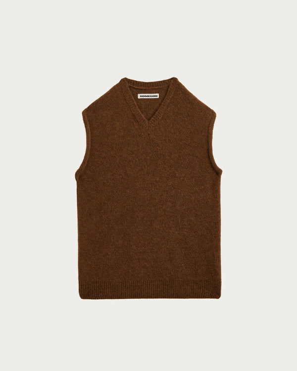 Homecore Baby Firas Coffee Pullunder Herren braun