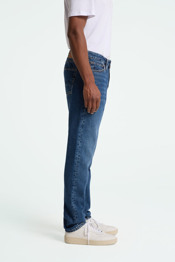 Kings Of Indigo Jerrick Lewisboro Mid Used Jeans Hose Herren Blau