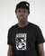 WEMOTO Turntable Printer Artwork Herren T-Shirt Print schwarz