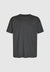 Cleptomanicx Blue Graphite Ligull Boxy Tee T-Shirt Herren dunkelgrau