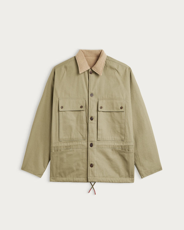 Homecore Altai Cargo Jacke Agave Herren Baumwolle grün