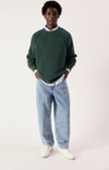 American Vintage Damsville Pullover Cedar Melange Herren Grün